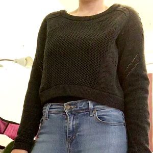 Lululemon Crop Knit Sweater